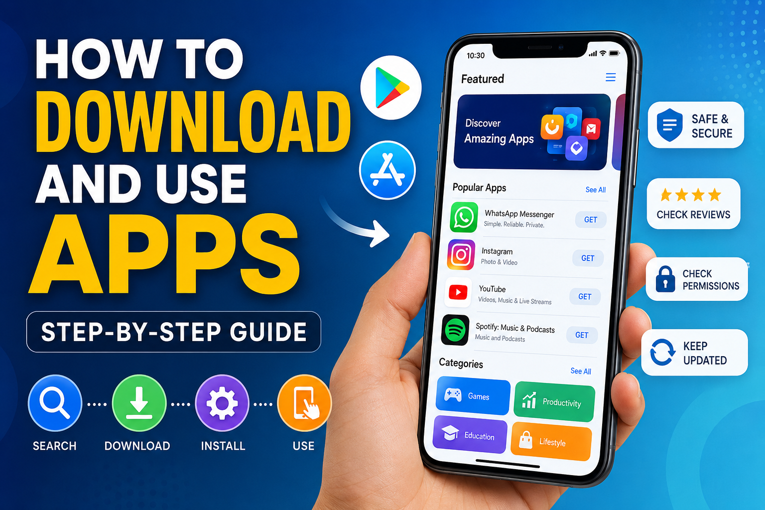 How to Download and Use Apps