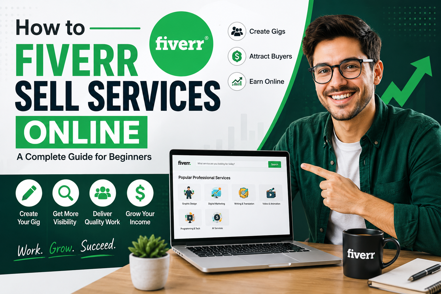 fiverr sell services online