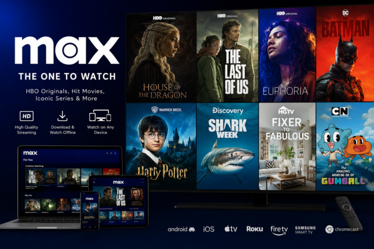 Max streaming