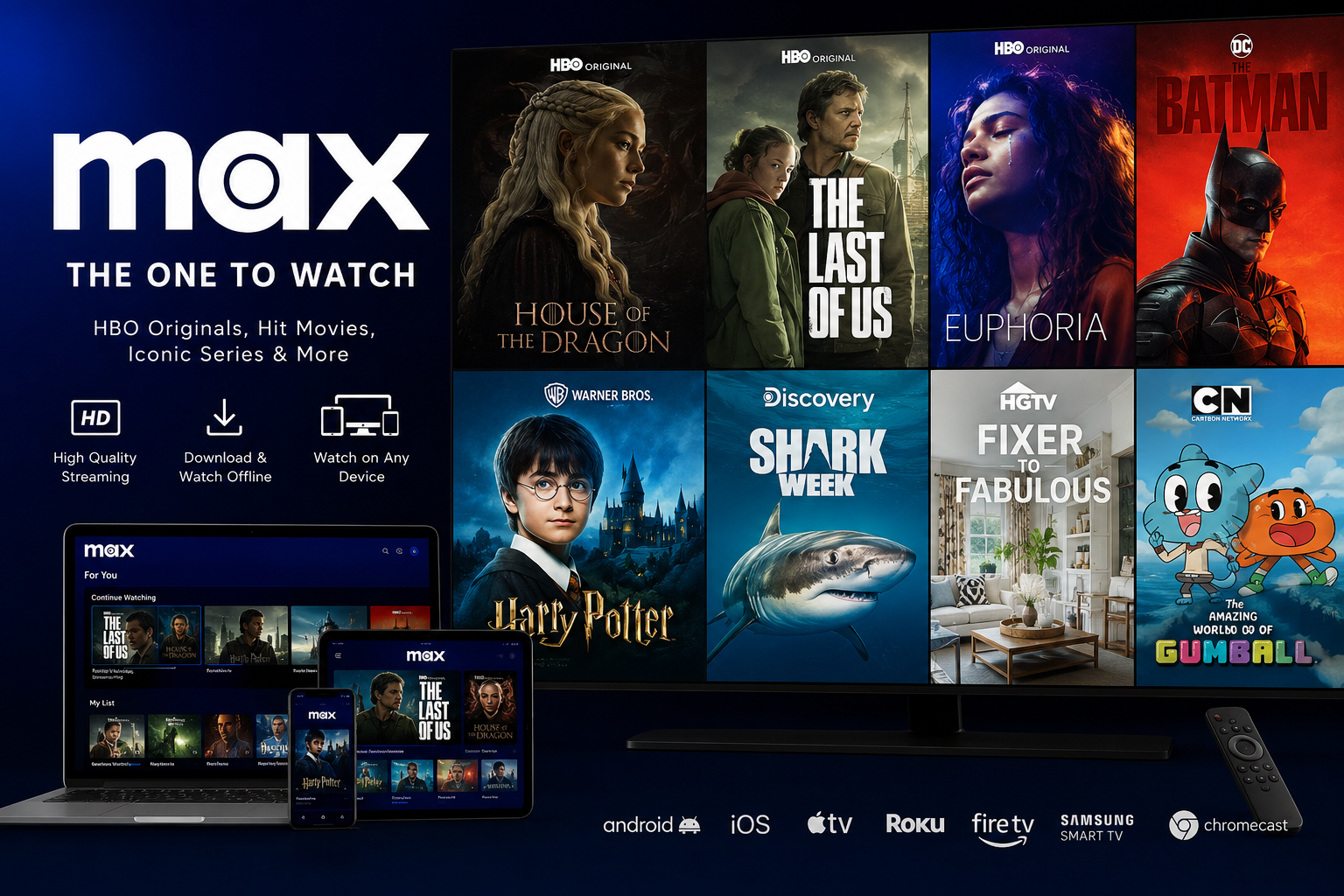 Max streaming