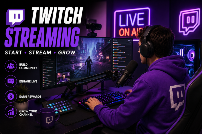 Twitch streaming